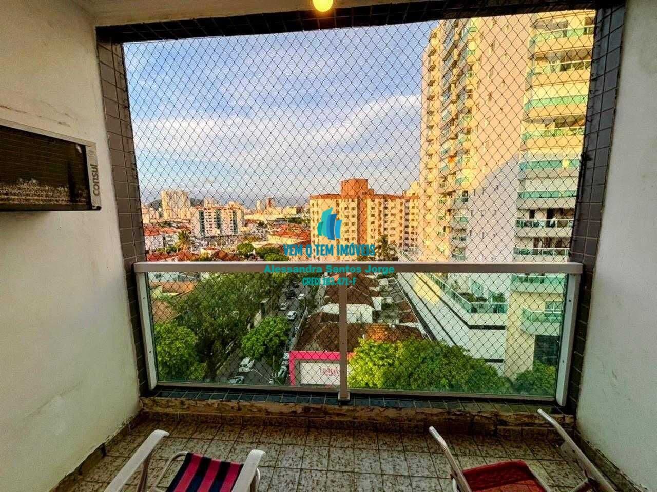Apartamento 3 dormitórios VENDA, vaga DEMARCADA, em Gonzaga, Santos/SP