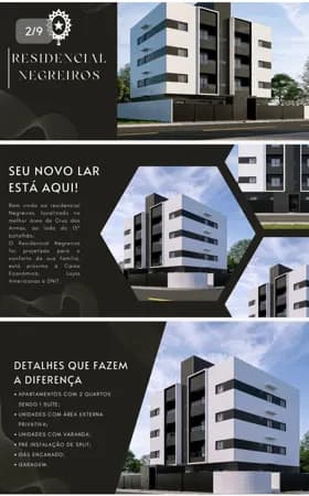 Apartamento em João Pessoa - Cruz das Armas