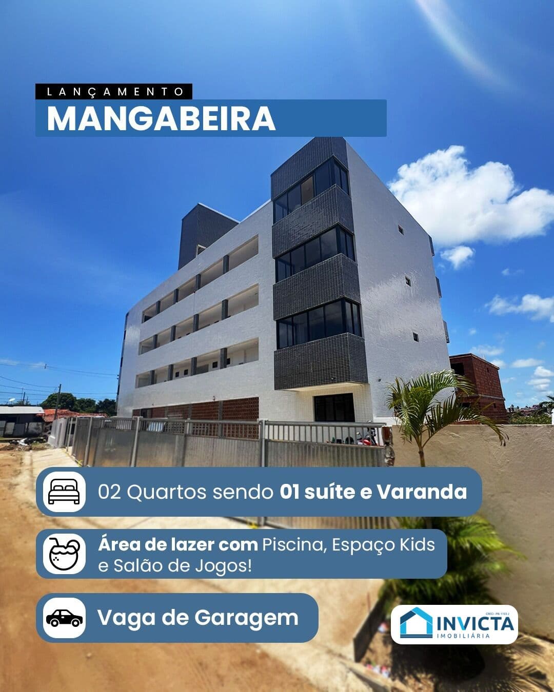 Apartamento em João Pessoa - Mangabeira