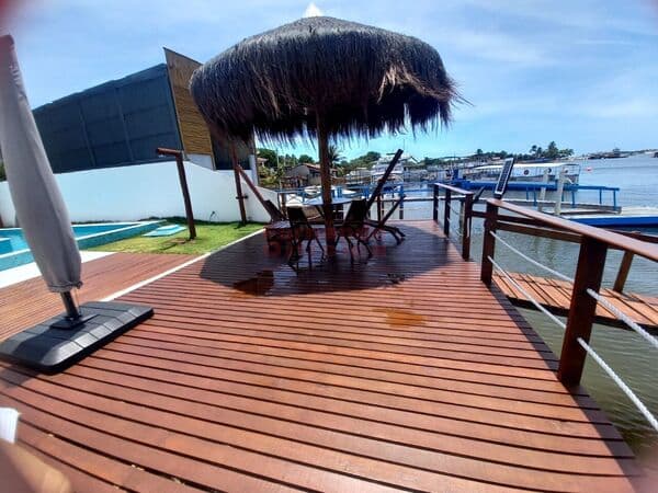 Casa Alto Padrão de frente para as Marinas em Barra de São Miguel-AL