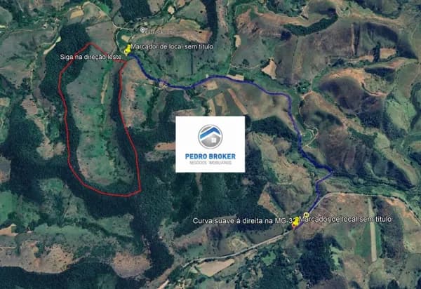 Fazenda com 82 hectares de terras férteis, ótima localização em Rio Casca MG, zona da mata mineira.