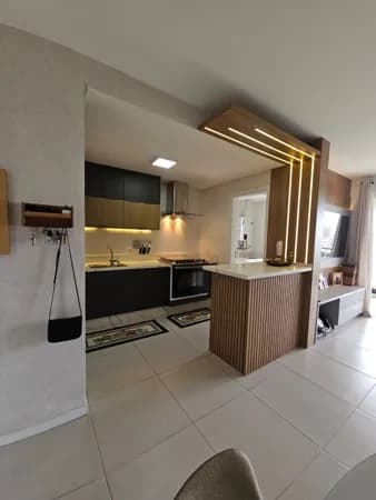 Apartamento com vista mar no Pagani