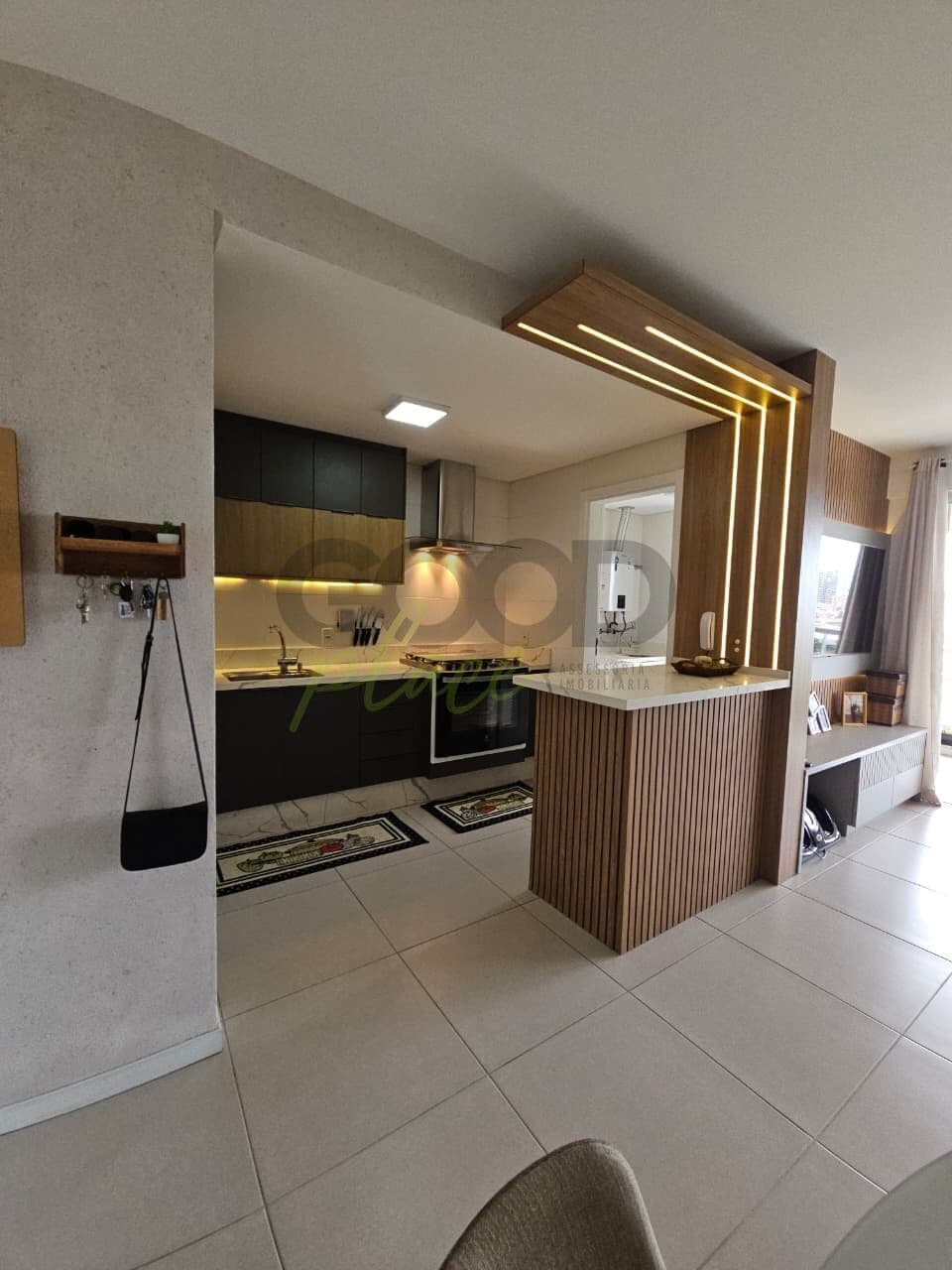 Apartamento com vista mar no Pagani