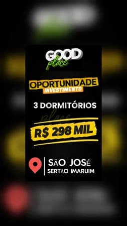 Apto 3 Dorm São José 298mil