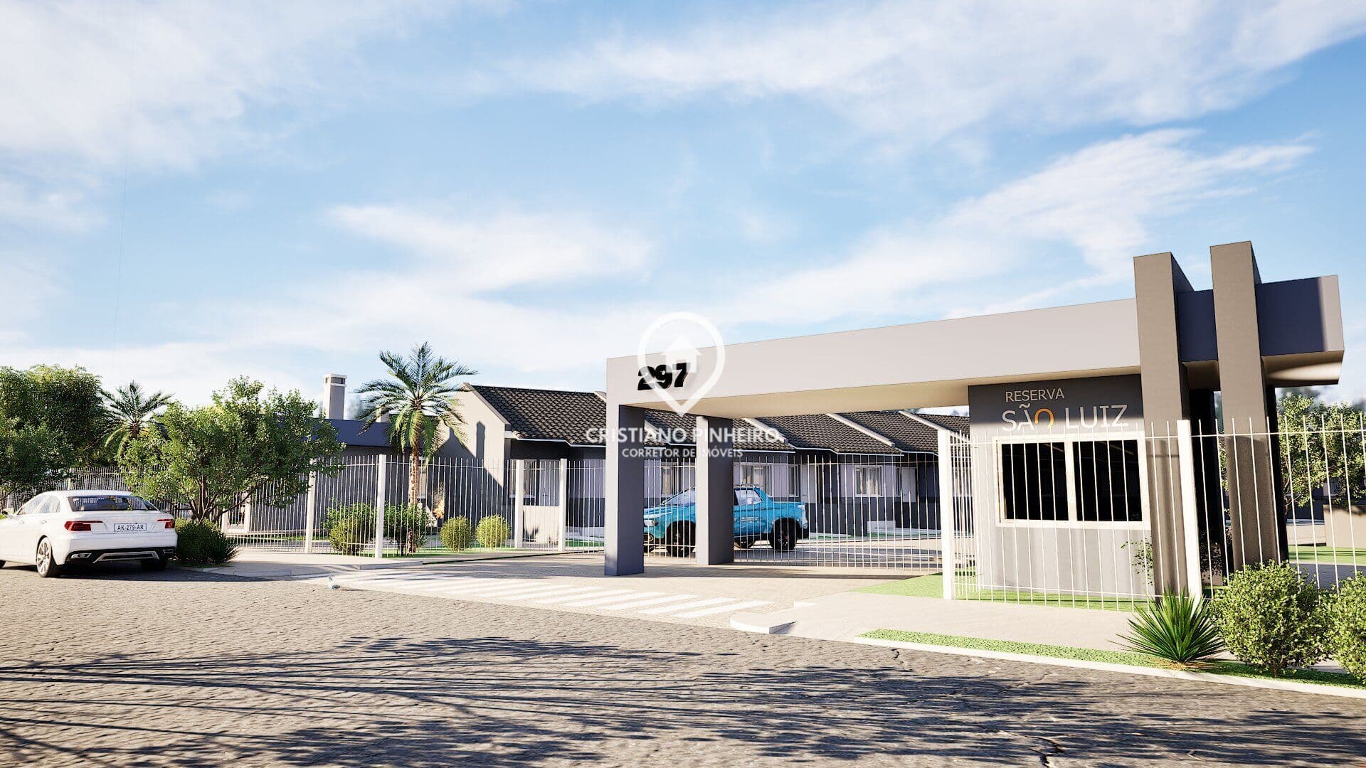 Casa com 2 dormitórios à venda no bairro São Luiz em Gravataí/RS