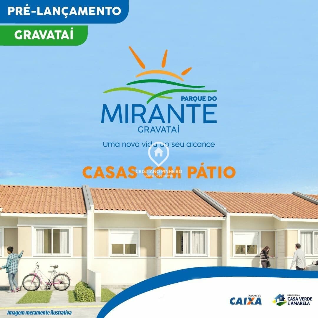 Casa 2 dormitório à venda no bairro Morada do Vale II - Gravataí/RS