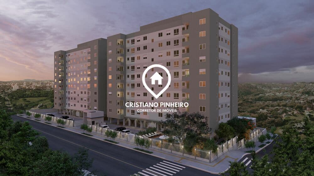 Apartamento com 02 dormitórios à venda no bairro Passo das Pedras - Gravataí/RS