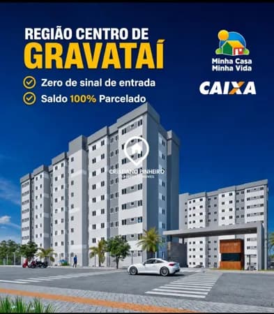 Apartamento com 2 dormitórios à venda no bairro Oriço em Gravataí/RS