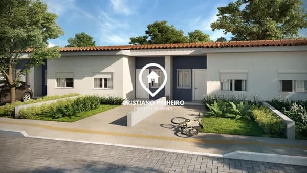 Casa com 2 dormitórios à venda no bairro Monte Belo - Gravataí/RS