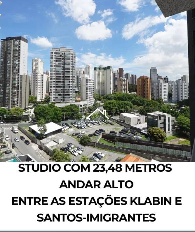 Studio na Chacára Klabin próximo ao Metro
