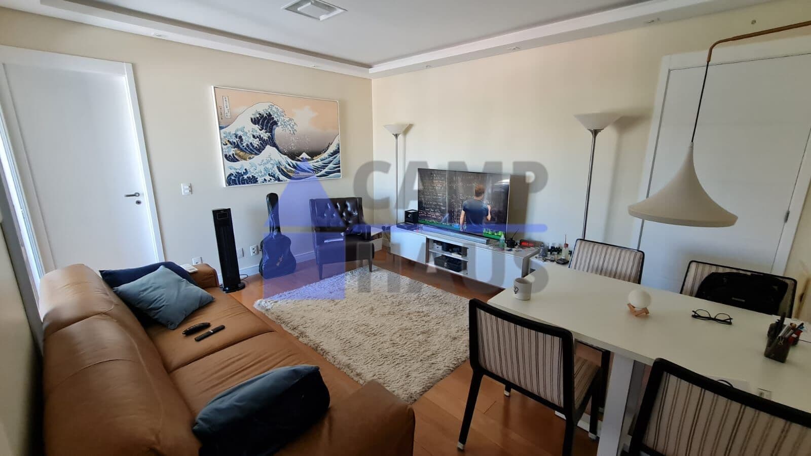 Apartamento Alto Padrão no Cambuí - com 1 Suíte, lavabo, varanda e 1 vaga, Cambuí - Campinas/SP