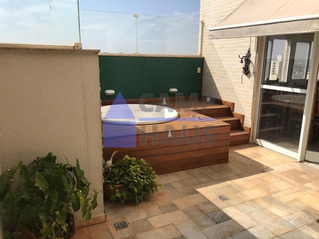 Apartamento Duplex à venda em Campinas, Mansões Santo Antônio, com 3 suítes, com 136 m²