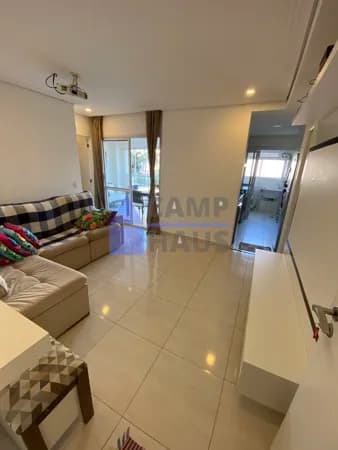 Apartamento Alto Padrão no Cambuí - com 1 Suíte, lavabo, varanda e 1 vaga, Cambuí - Campinas/SP