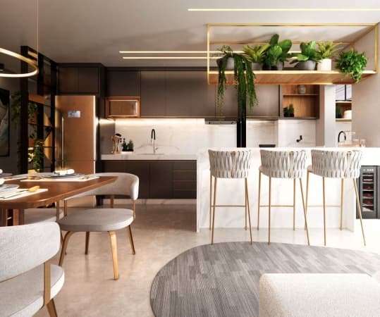 Eco Vila Primavera - Lançamento de apartamentos na Vila João Jorge em Campinas. 67m² e 77m², 2 e 3 domitórios, com 1 suíte, varanda e 2 vagas de garagem e um belíssimo Rooftop