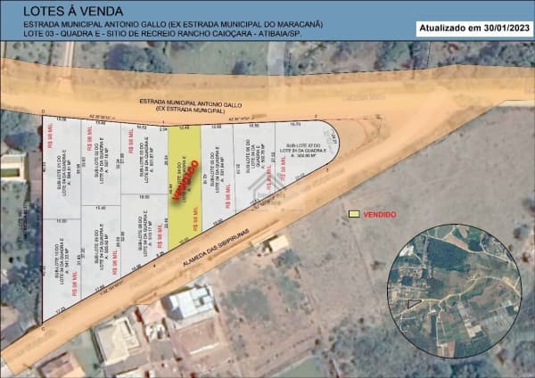 Lote/Terreno em Atibaia - Jardim Maracanã