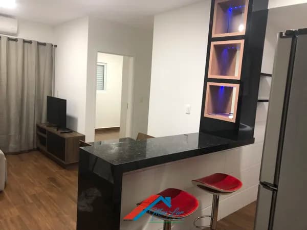 Maravilhoso Apartamento Mobiliado no Campolim