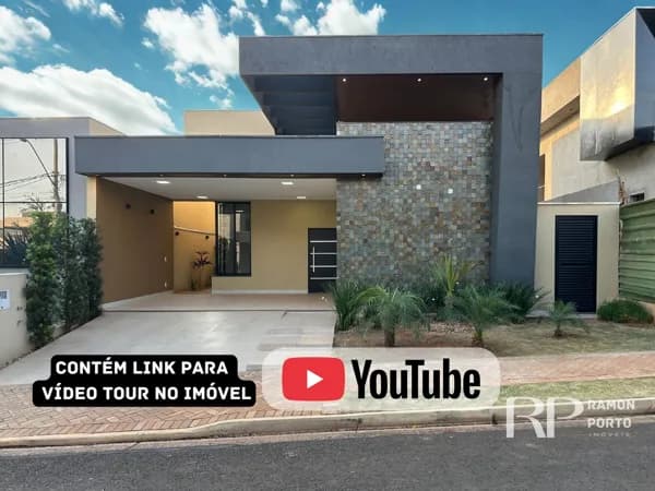 Casa nova para venda no Condomínio Quinta do Lago, São José do Rio Preto, SP.