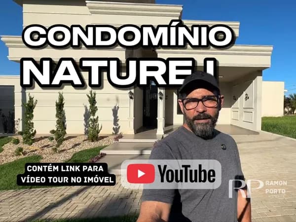 Casa Neoclássica | 3 Dorms (1 Suíte) | Próx. Portaria e Lazer no Nature I