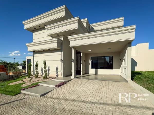 Casa Neoclássica | 3 Dorms (1 Suíte) | Próx. Portaria e Lazer no Nature I