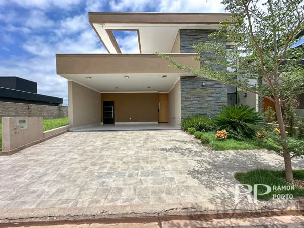 Casa no Condomínio SetLife II com cozinha gourmet, piscina, escritório para Venda, Mirassol, SP.