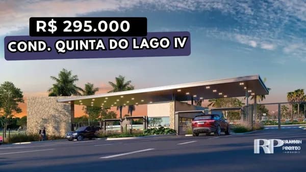 Terreno para venda no Condomínio Quinta do Lago IV