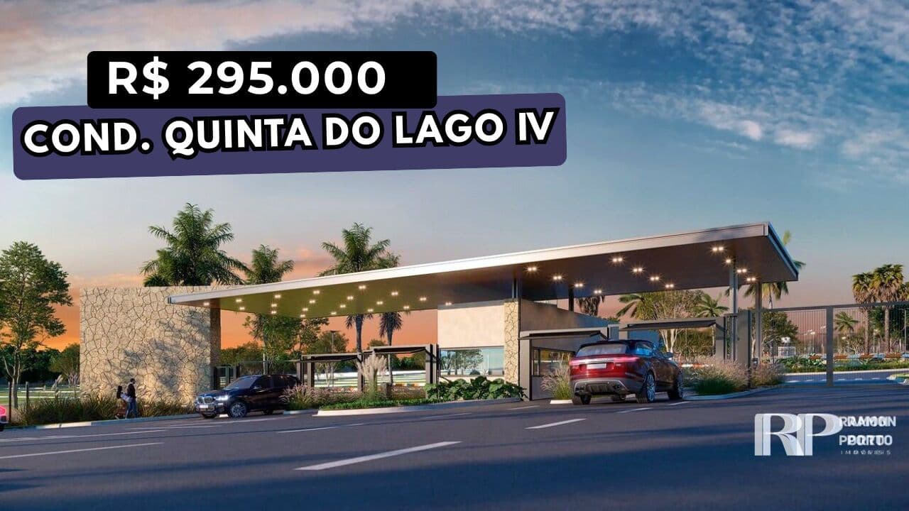 Terreno para venda no Condomínio Quinta do Lago IV