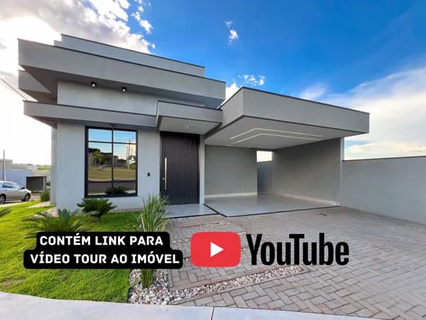 Casa com 3 quartos, cozinha gourmet, piscina com spa, espaço para escritório no Condomínio Maria Julia