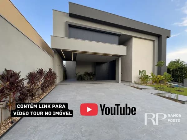 Casa Alto Padrão no Gaivota II | 3 Suítes | 420m² Terreno | Automação e Piscina Completa