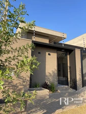 Casa nova com 3 quartos, cozinha gourmet e piscina no SetSul I, São José do Rio Preto.