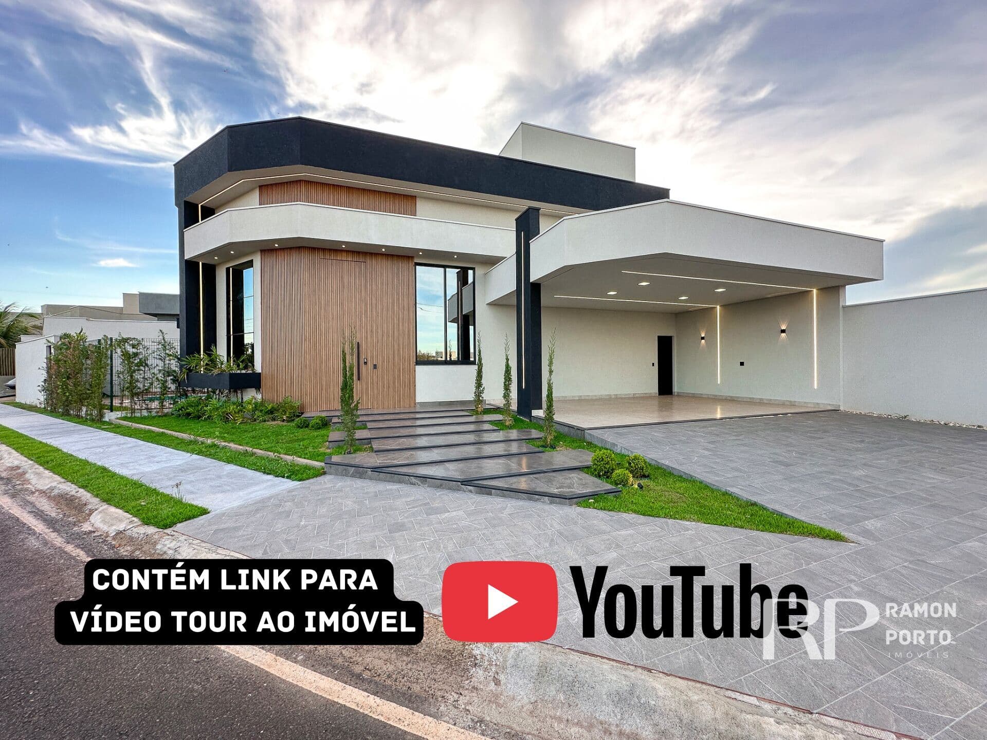 Casa Contemporânea no Terra Vista | 240m² | 3 Suítes + Gourmet Imponente