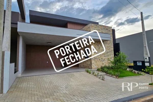 Casa mobiliada, são 3 suítes, escritório, cozinha gourmet, piscina, em Condomínio para venda SetLife II Mirassol - SP.