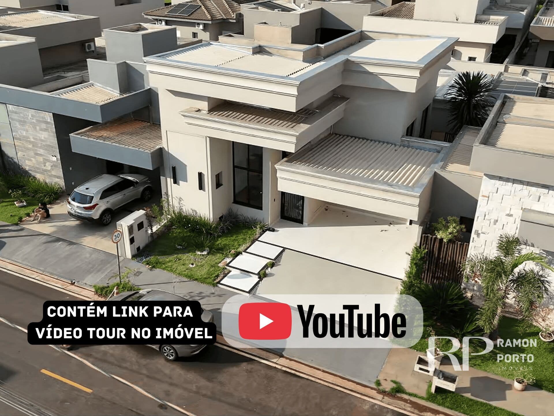 Casa Nova Neoclássica no Village Damha III | 3 Suítes, Piscina Aquecida, Escritório e Gourmet