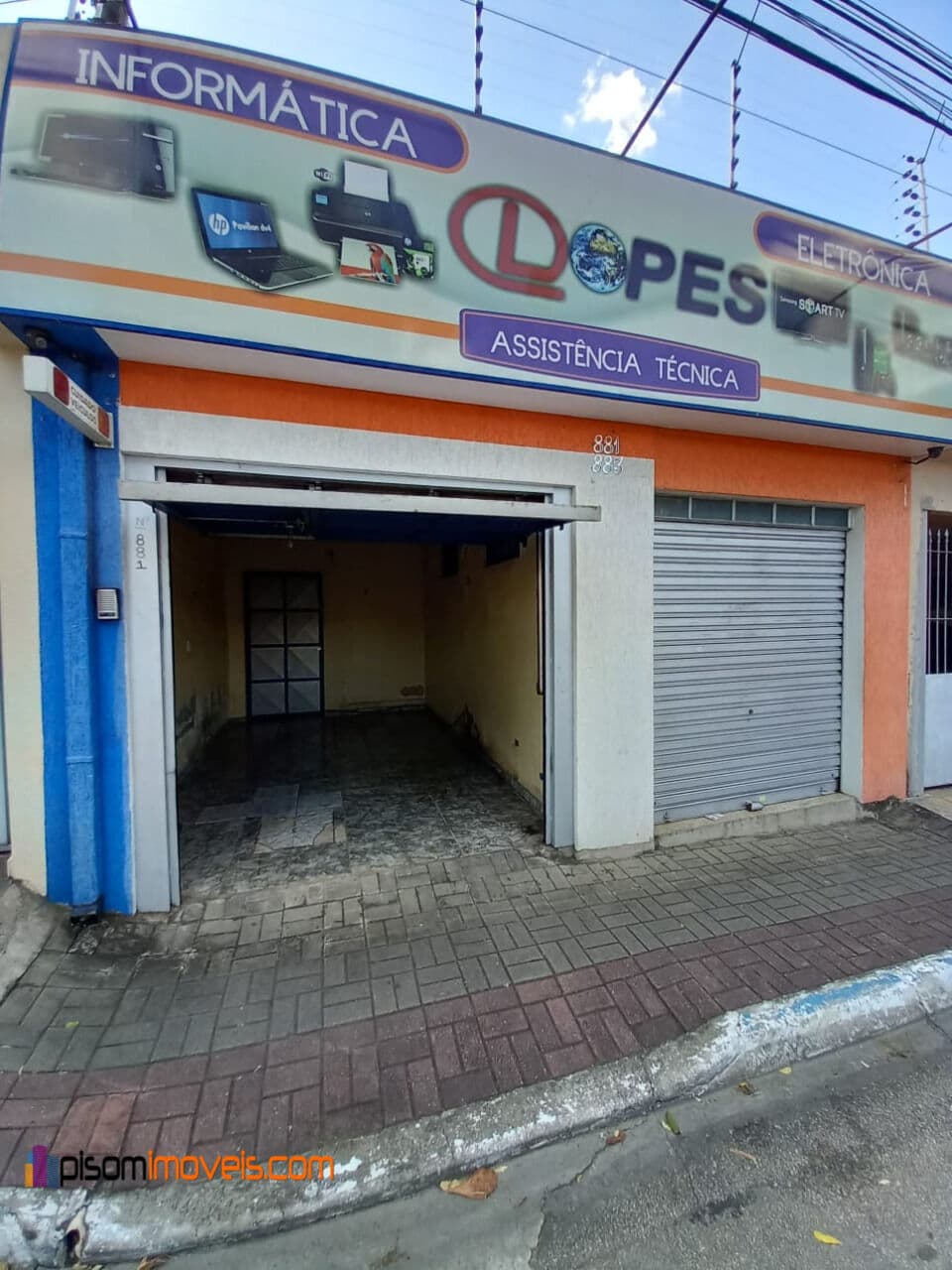 Ponto Comercial Comércio com casa 2 quartos, 1 suíte, 1 vaga, 137 m2, Jardim Motorama - São José dos Campos/SP