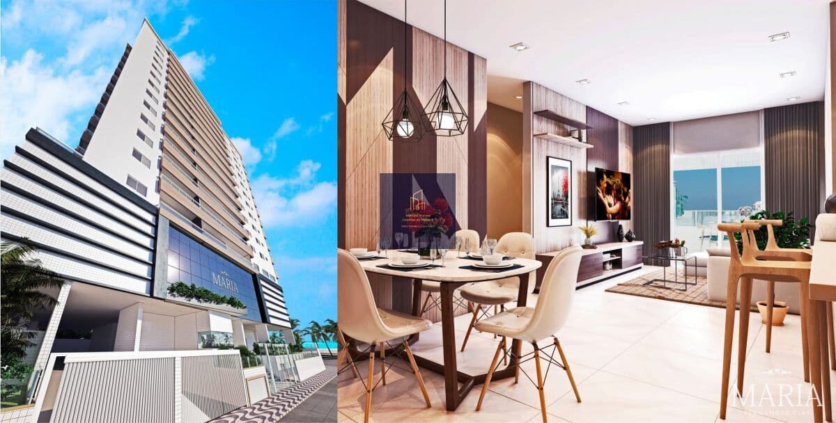Apartamento em Vila Caiçara, Praia Grande/SP