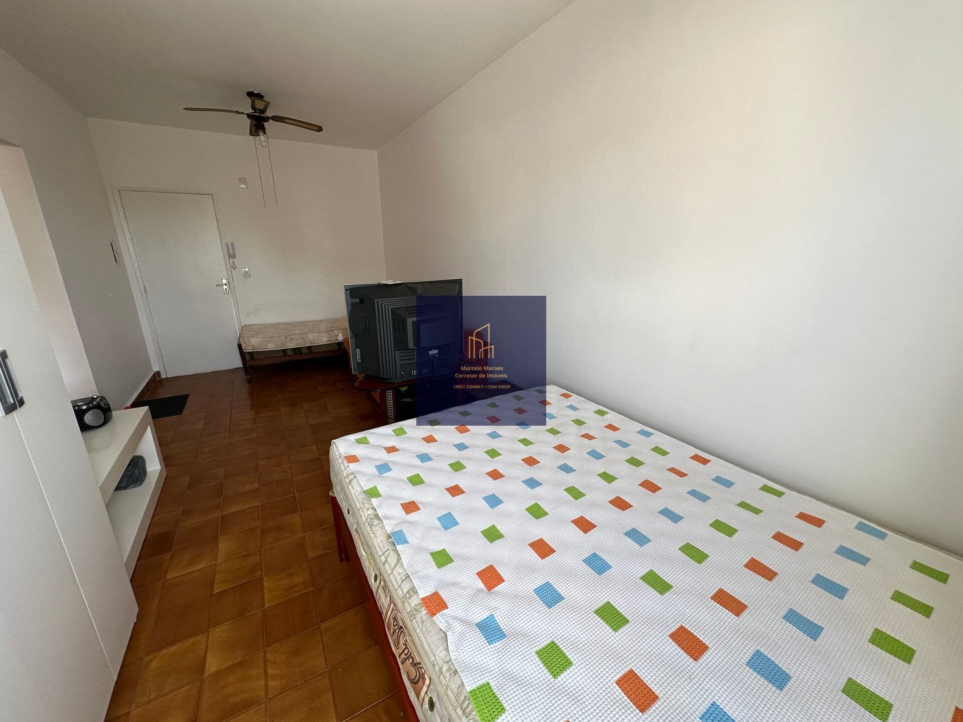 Apartamento Kitnet em Caiçara, Praia Grande/SP