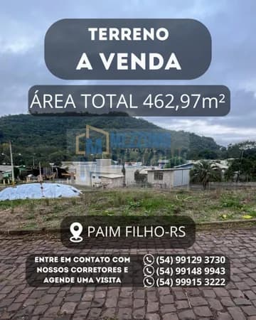 Lote/Terreno em Paim Filho - Centro
