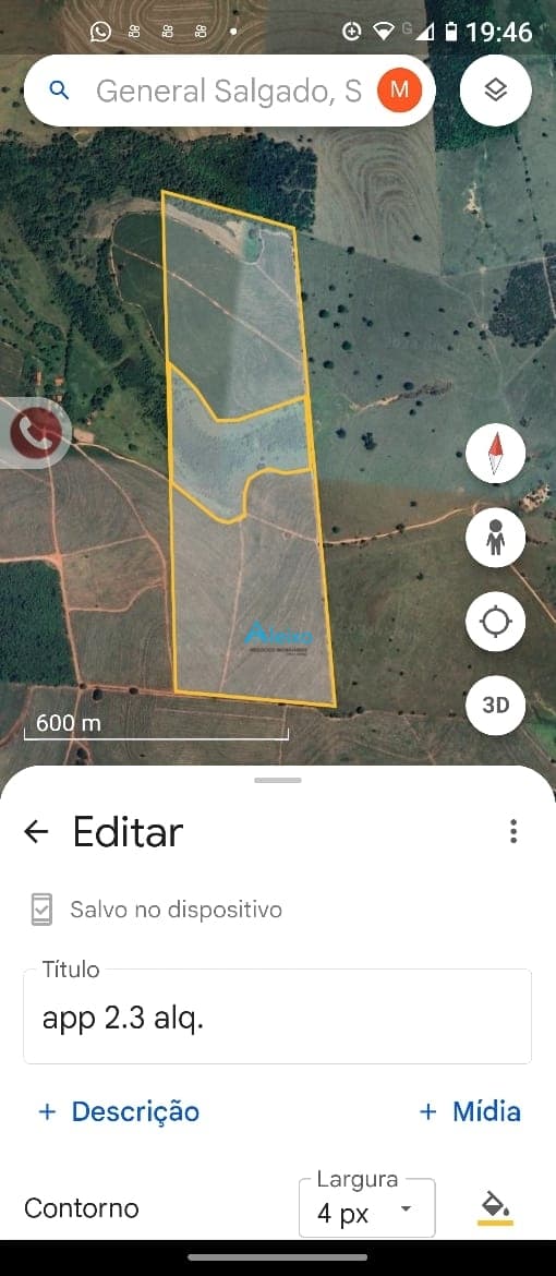Fazenda/Sítios/Chácaras em General Salgado - Centro