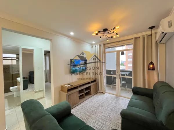 ALUGO Apartamento Mobiliado com 3 Dormitórios no Centro