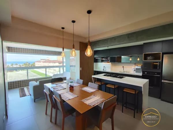 Lindo Apartamento Frente Mar no 2º Andar - 118m² - 3 Suítes
