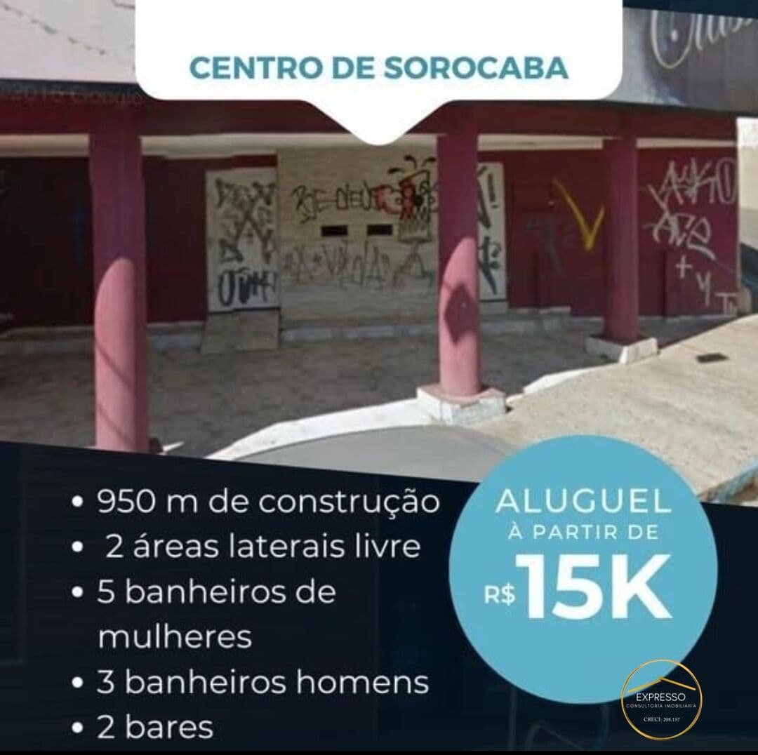 Salão comercial em Vila Augusta, Sorocaba/SP