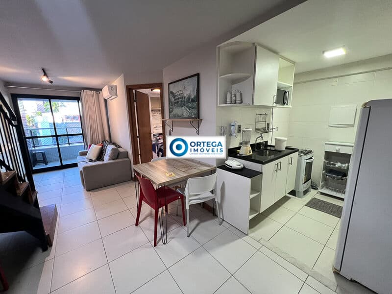 Aluguel cobertura duplex, mobiliada, Ondina Choice, Salvador-BA