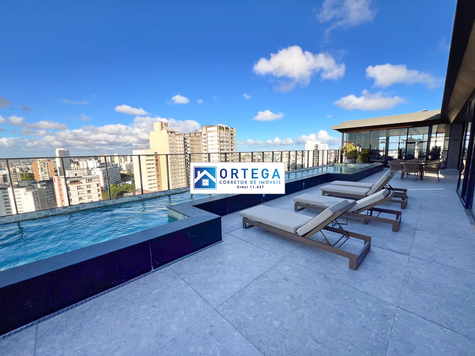 Apartamento mobiliadopara alugar, Alive, Corredor da Vitória, Salvador-BA