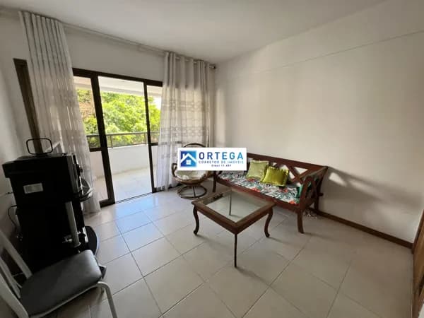 Apartamento com 2 suítes climatizadas para alugar temporada na Barra, Salvador-BA