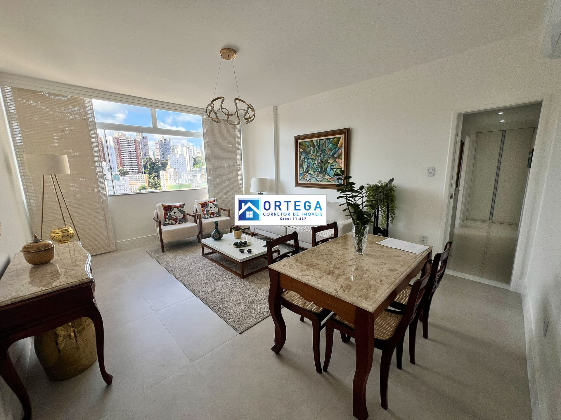 Apartamento com 2/4, climatizado, aluguel por TEMPORADA na Barra, Salvador-BA