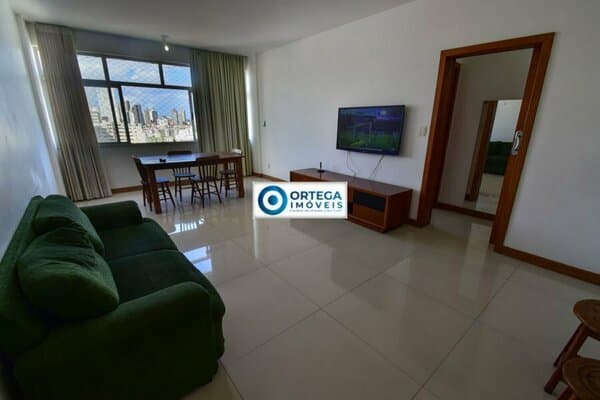 Apartamento com 3/4, andar alto com vista linda, aluguel por temporada, Barra, Salvador-BA