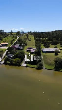 Terreno grande na Lagoa dos Esteves na Praia do Rincão-SC Beira da lagoa