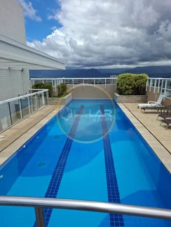 Apartamento de 3 dorms com 2 suites no centro de SV. Area de lazer com piscina, academia...