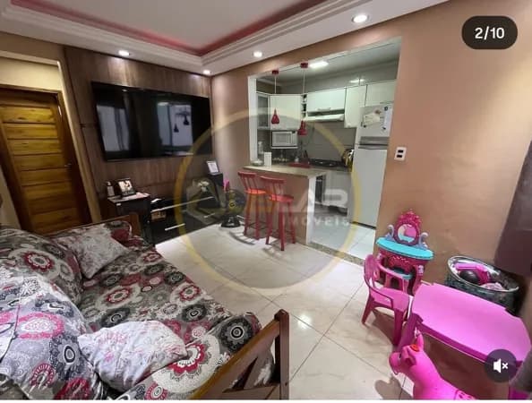Apartamento em São Vicente - Centro