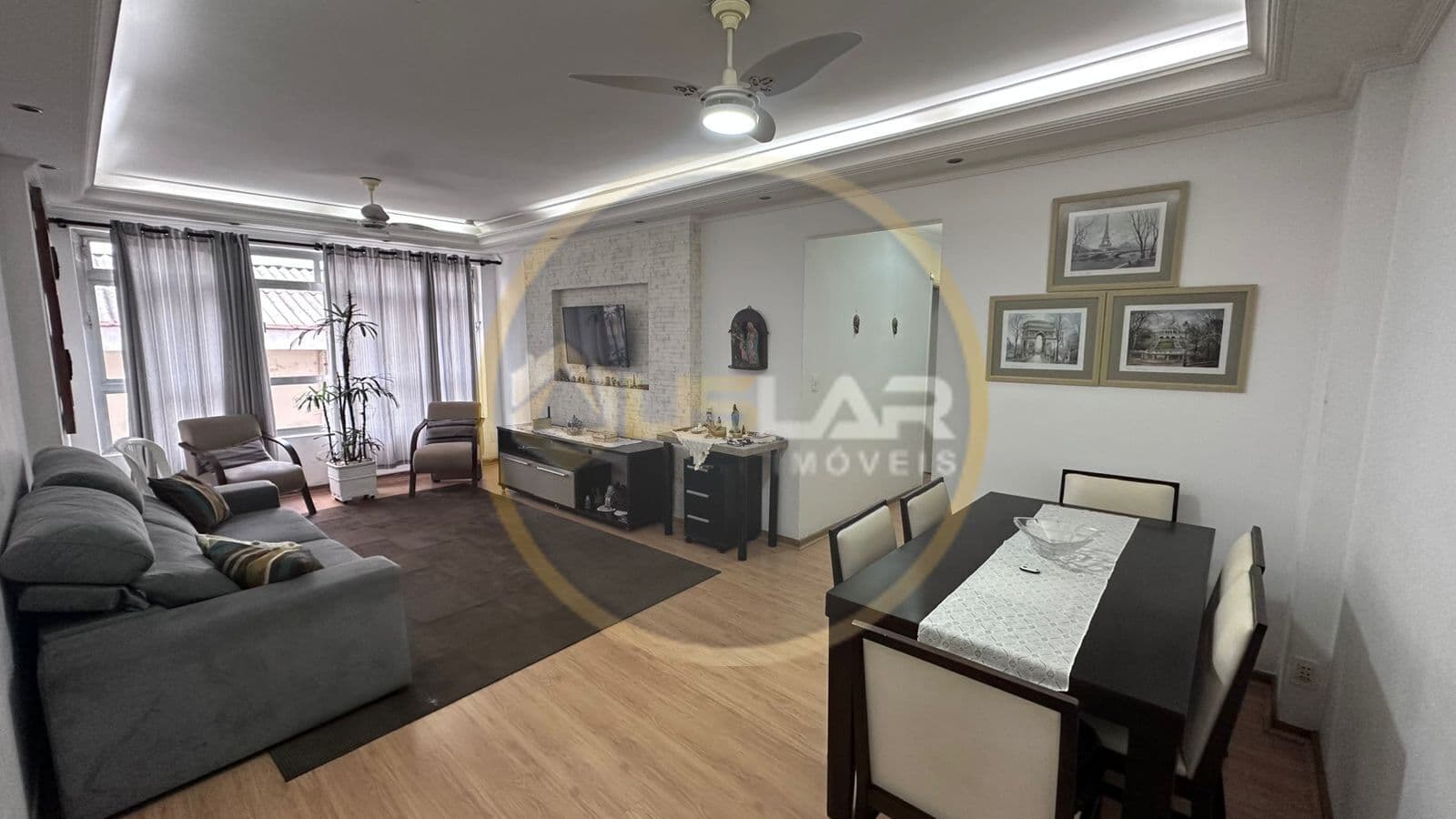 Apartamento de 2 dorms para locação ou venda, mobiliado, prox ao orquidário em Santos