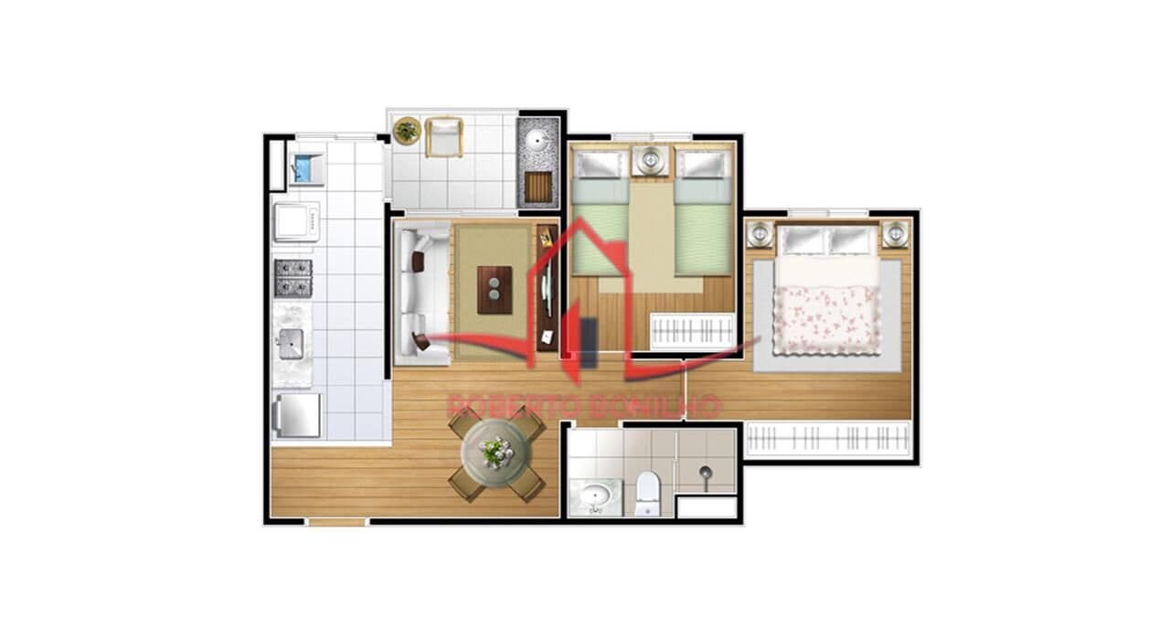 Apartamento em Santo André - Vila Pires